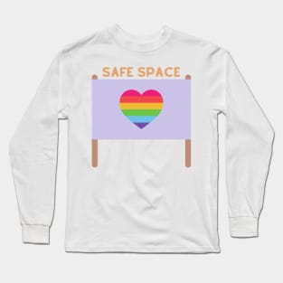 Vintage Safe Space Long Sleeve T-Shirt